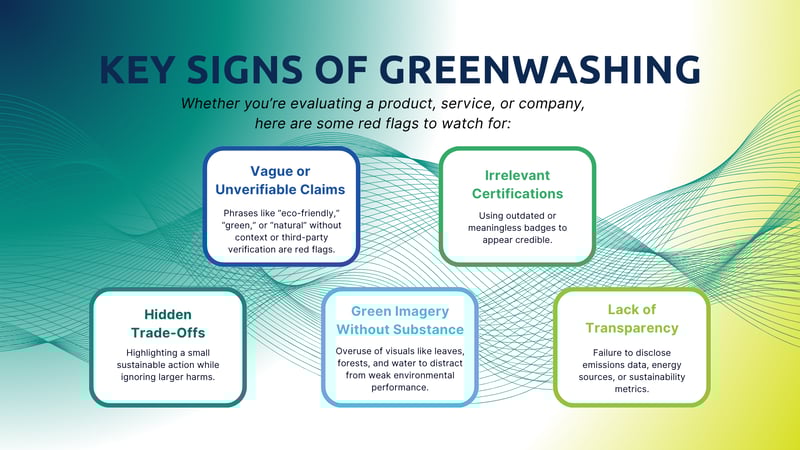 Key Signs of Greenwashing